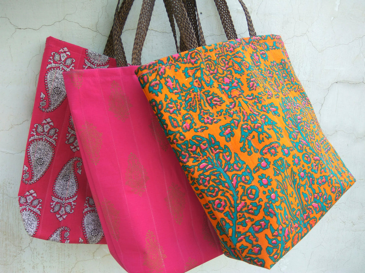 Cotton Handbags | Handmade Cotton Bags – Urban Dhaage