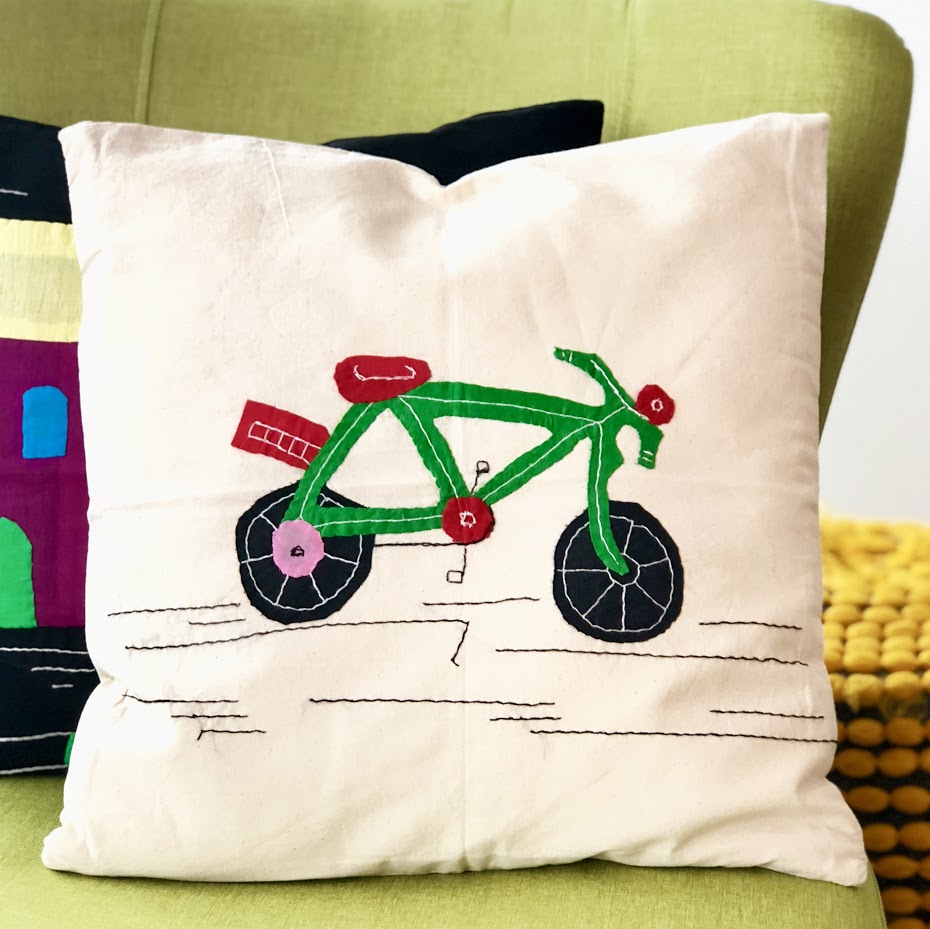 Cushion Cover - Cycle